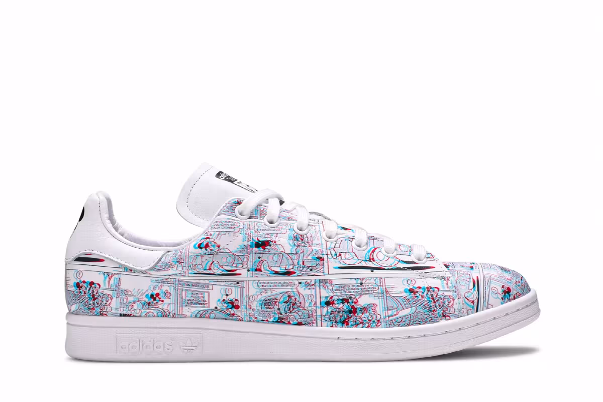 Disney x adidas Stan Smith Mickey Mouse Comic Strip, view 2