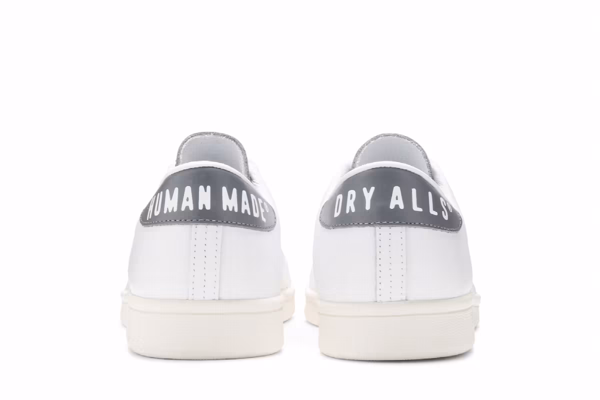 Human Made x adidas Stan Smith White Grey, view 7