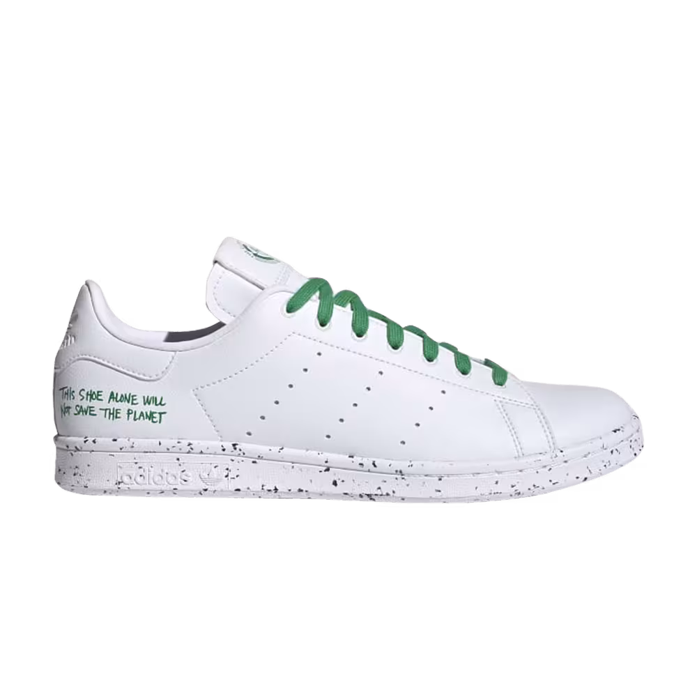 Adidas Stan Smith Clean Classics Collection - Cloud White Green