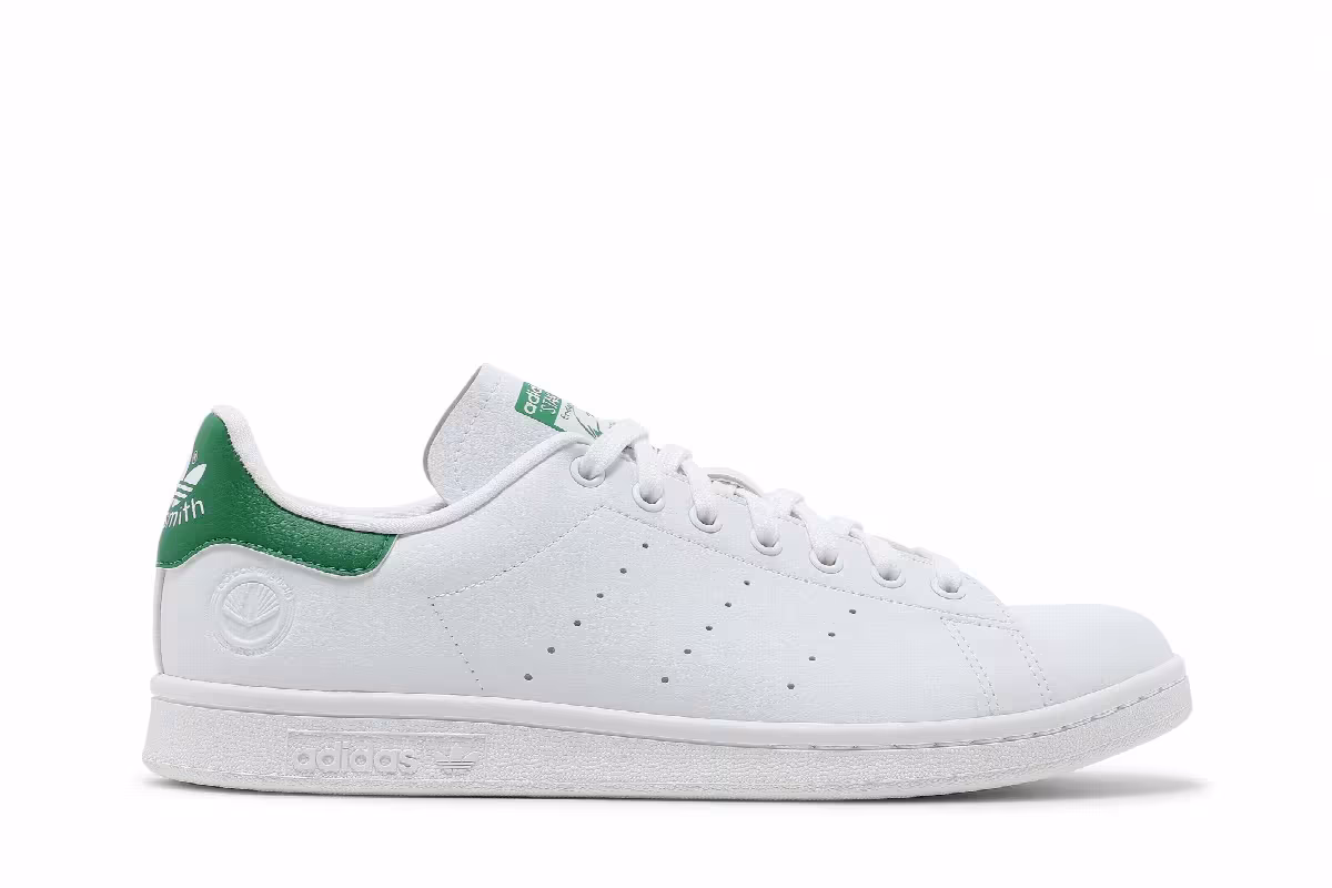 Adidas Stan Smith Vegan White Green, view 2