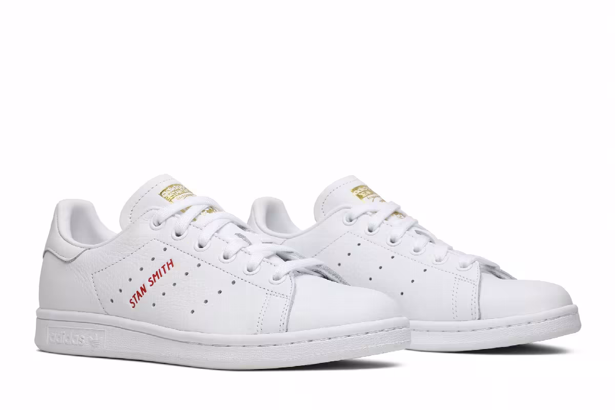 Adidas Women's Stan Smith Scarlet, view 9