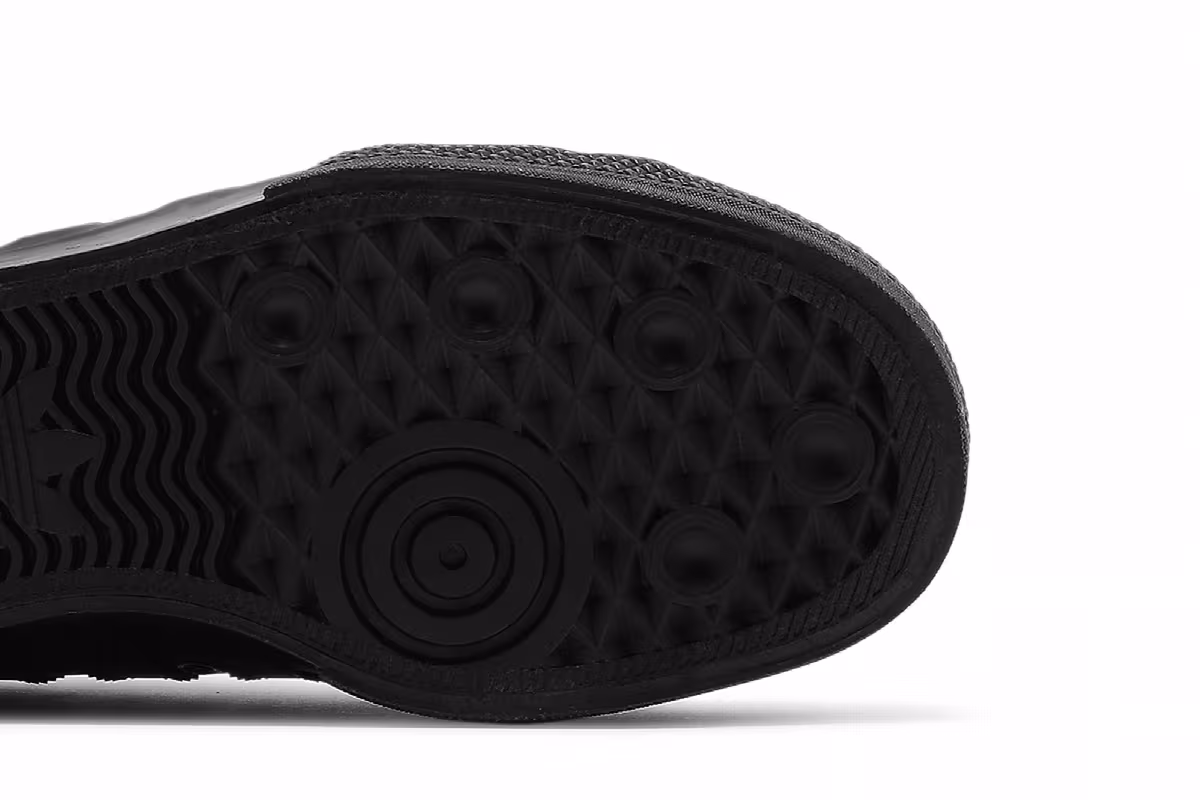 Adidas Women's Nizza Platform Triple Black, view 6