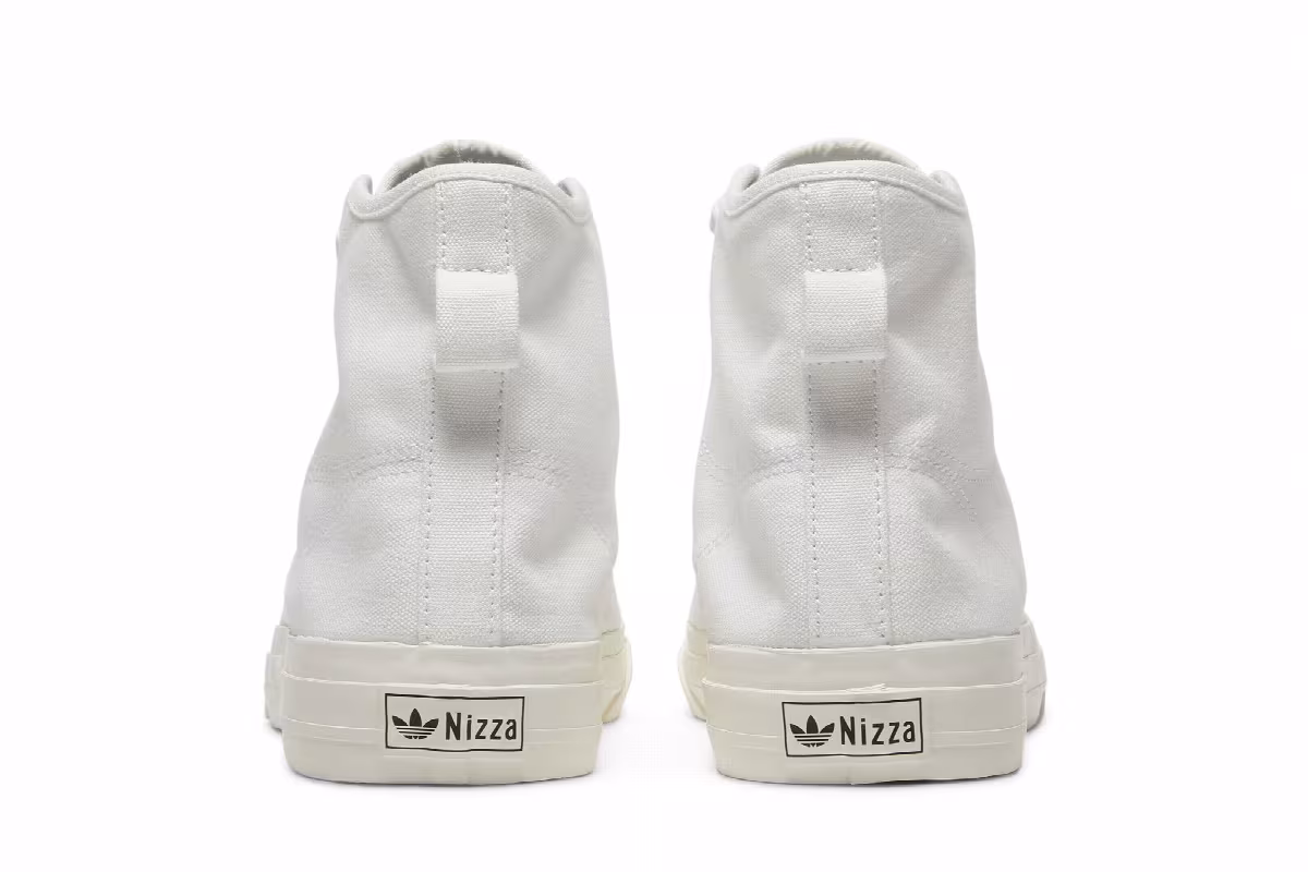adidas Nizza High RF Triple White 2020, view 7