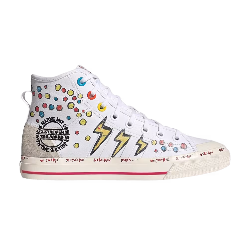 Kasing Lung x Disney x adidas Nizza High Labubu Mickey Mouse