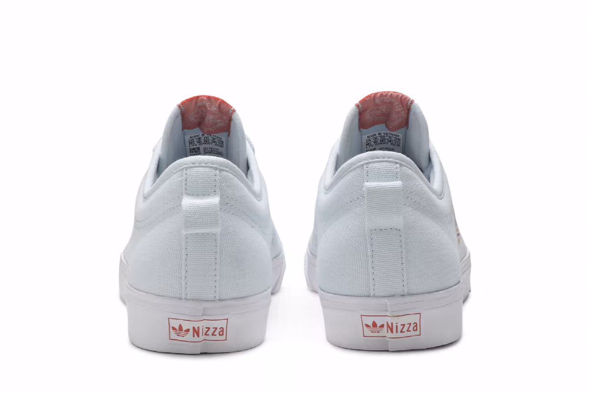 Adidas Nizza Colorful Trefoil - Sky Tint, view 7