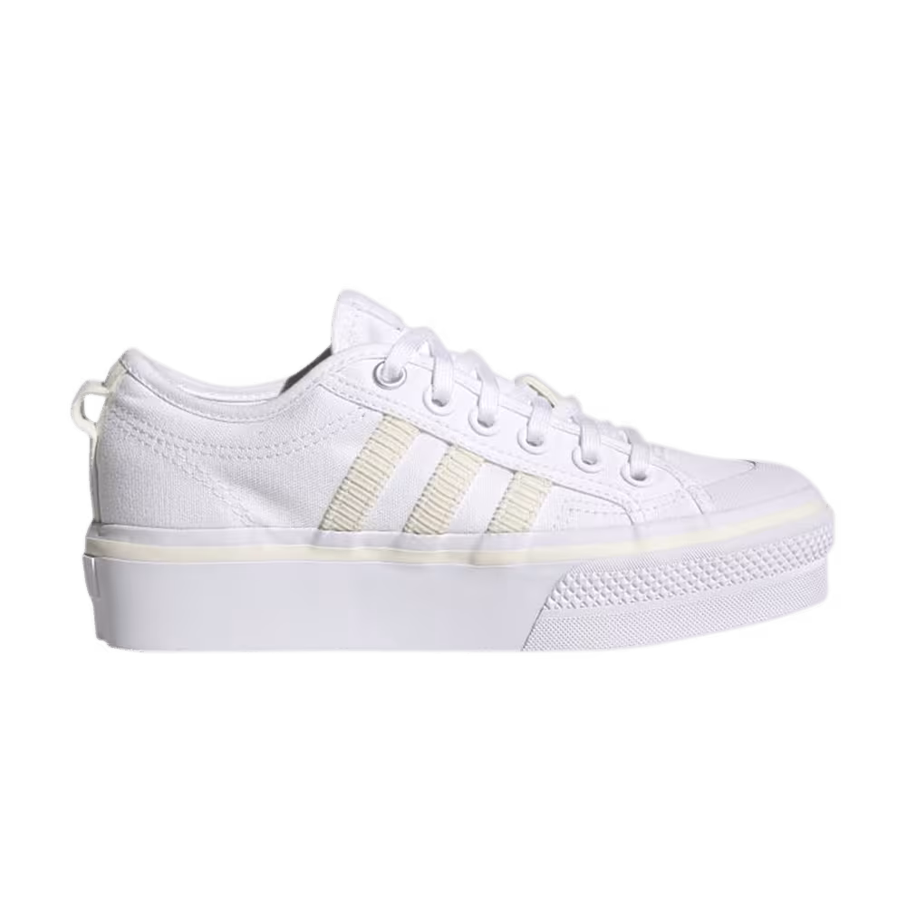 Adidas Women's Nizza Platform Off White Cream