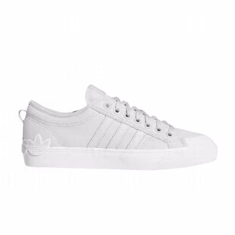 Adidas Nizza 'Oversize Heel Logo - Light Solid Grey'