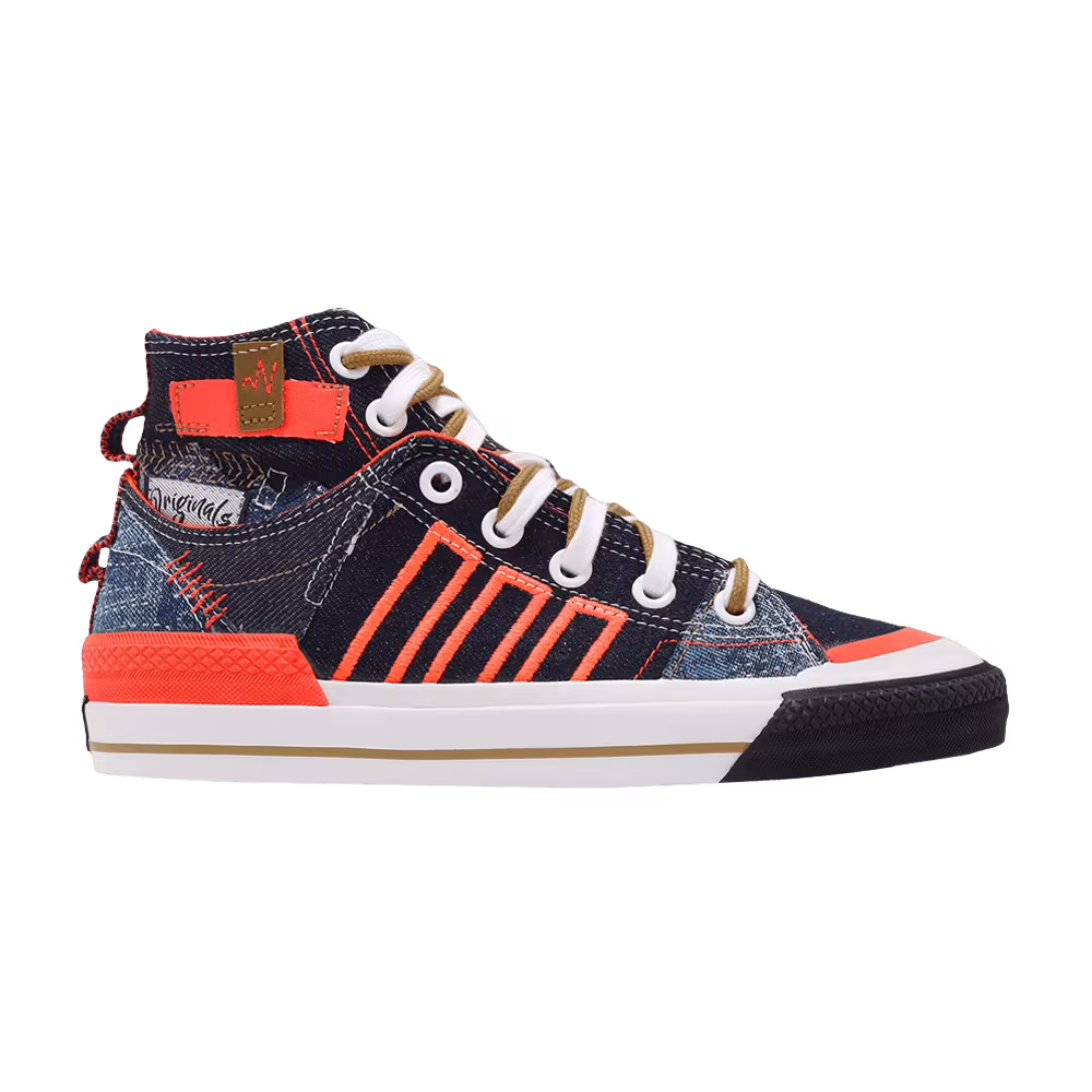 adidas Nizza Hi DL Denim Patchwork