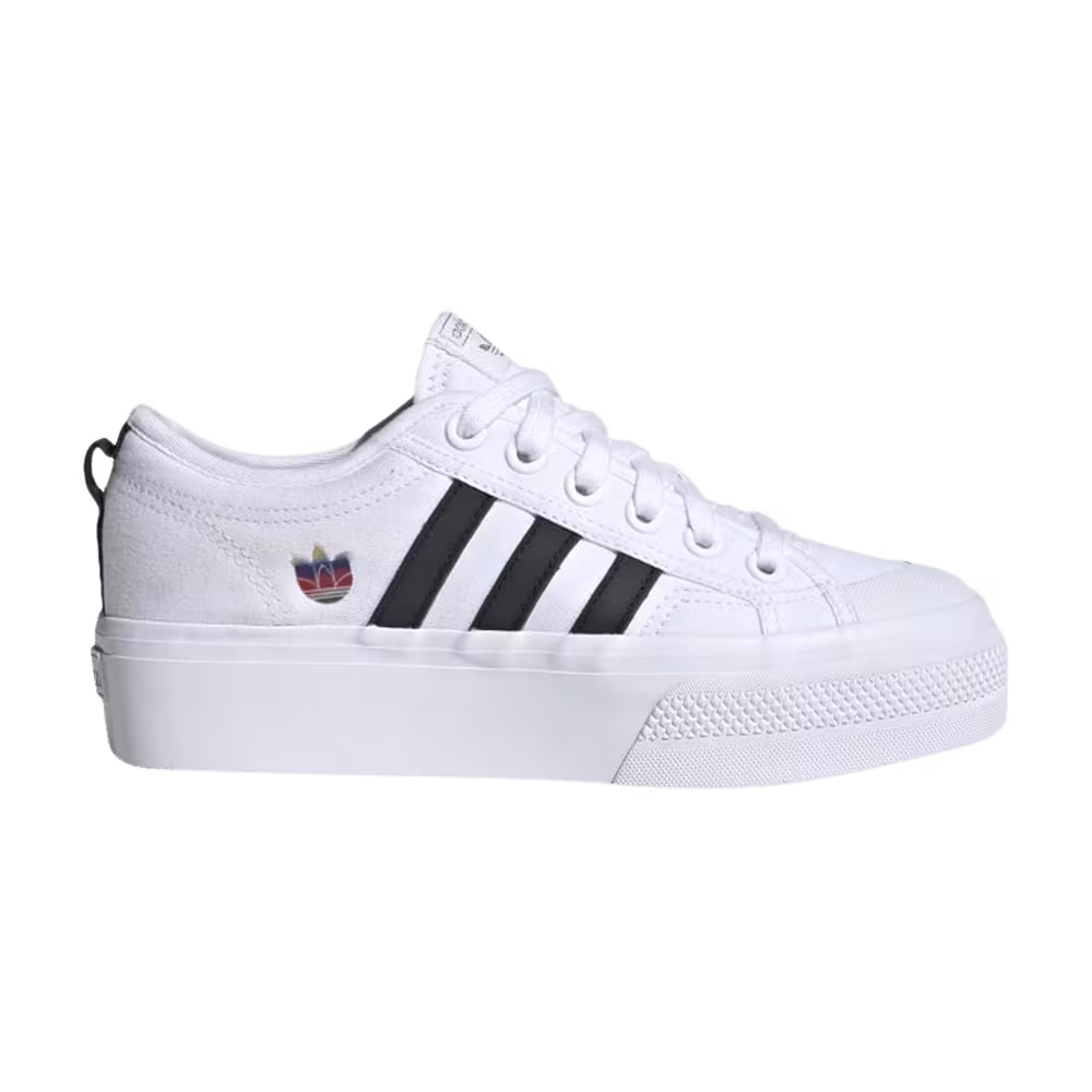 Adidas Women's Nizza Platform Colorful Trefoil