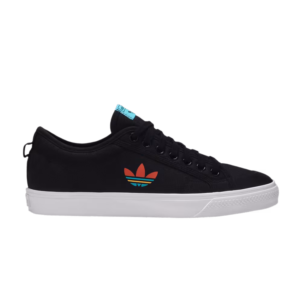 Adidas Nizza Colorful Trefoil - Black