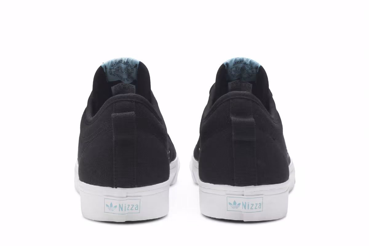 Adidas Nizza Colorful Trefoil - Black, view 7