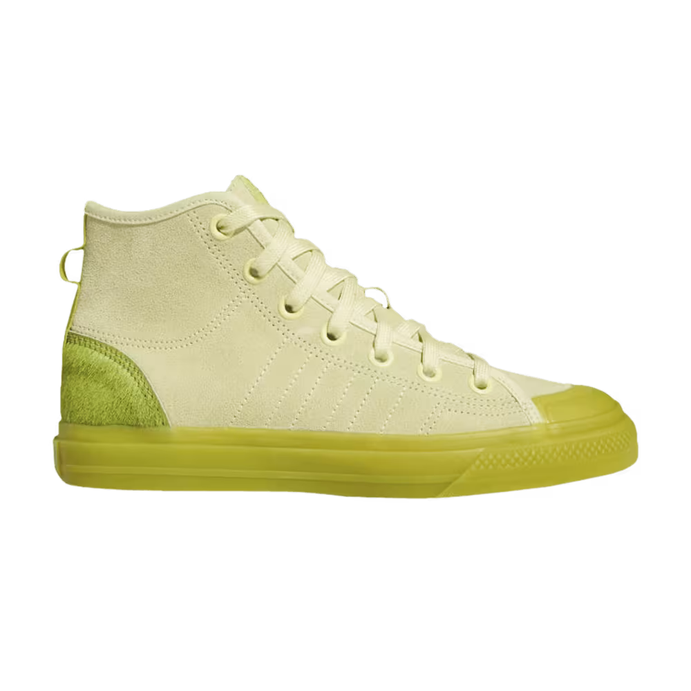 Adidas Women's Nizza Hi RF Ice Yellow Green
