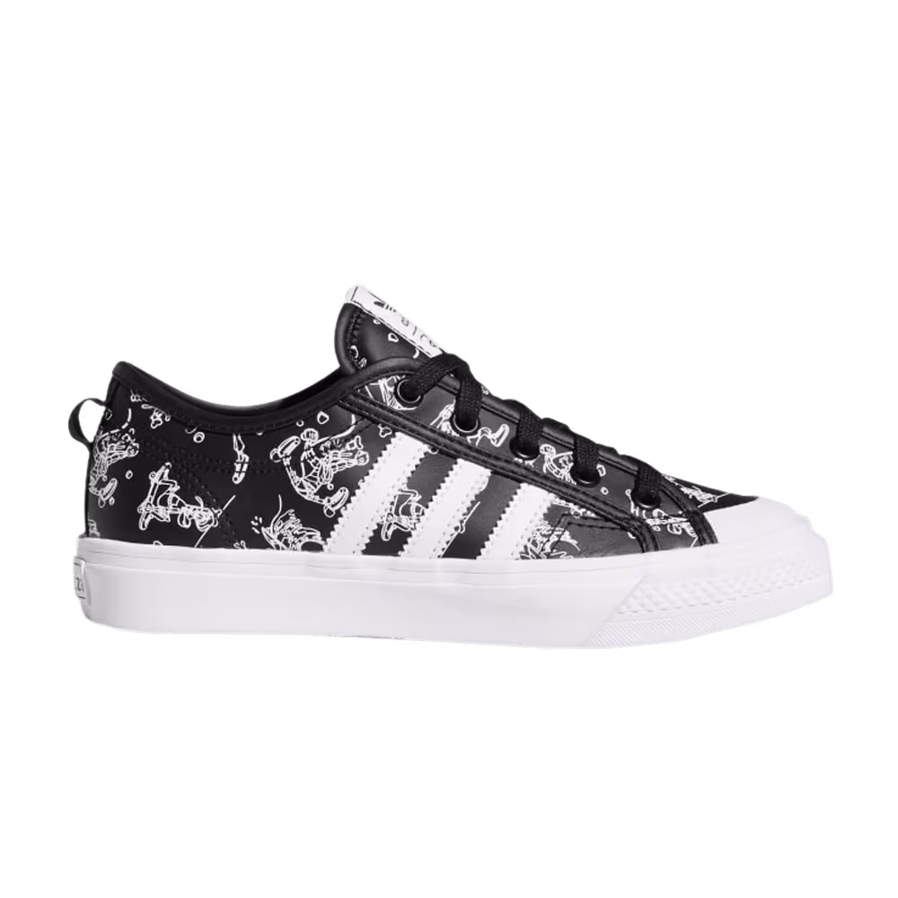 Disney x adidas Nizza J Sport Goofy Pack - Black