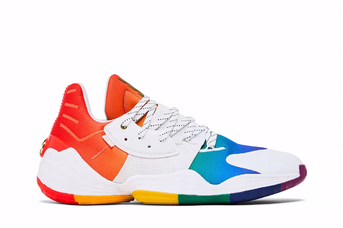 Adidas Harden Vol. 4 Pride, view 2