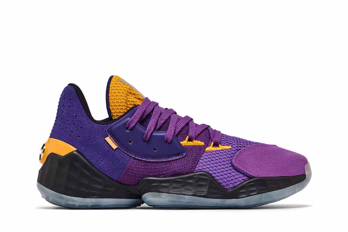 Adidas Harden Vol. 4 Su Casa Mi Casa - Los Angeles Lakers, view 2