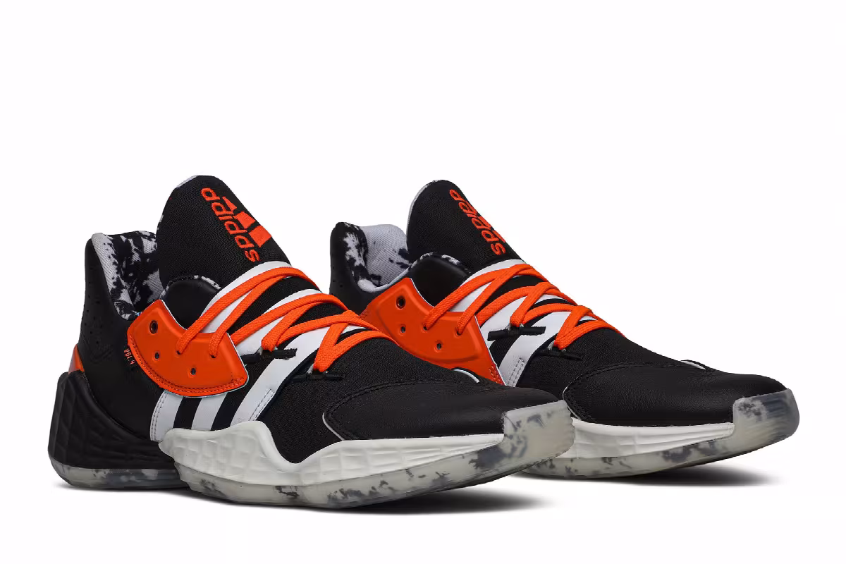 Daniel Patrick x adidas Harden Vol. 4 Solar Orange, view 9