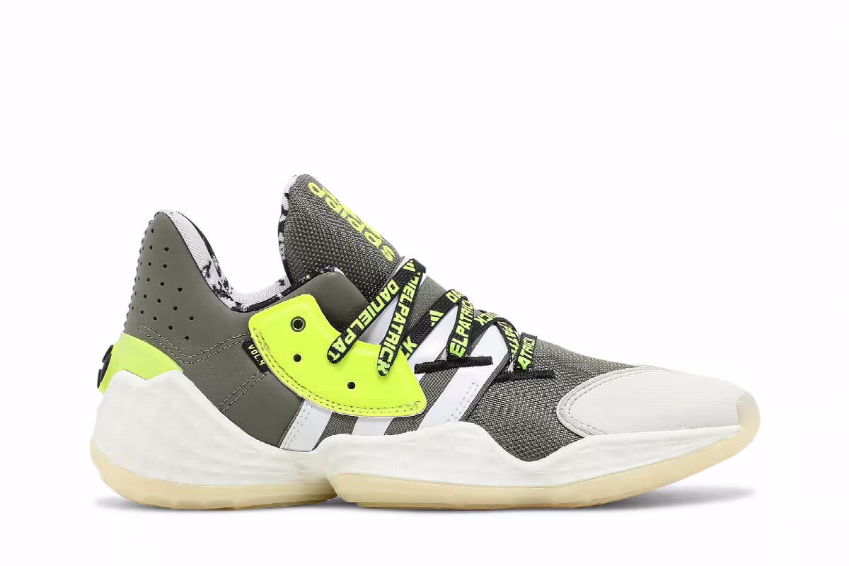 Daniel Patrick x adidas Harden Vol. 4 Legacy Green, view 2