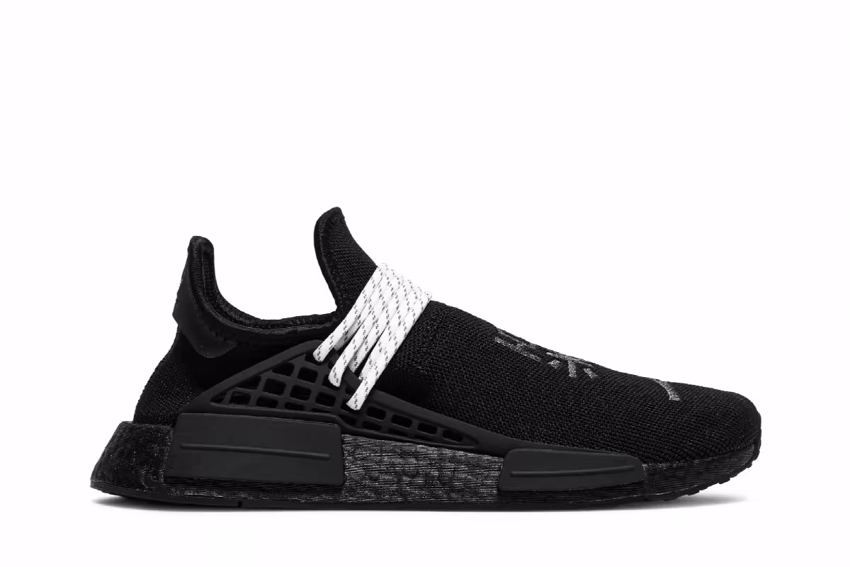 Pharrell x adidas NMD Human Race Black, view 2