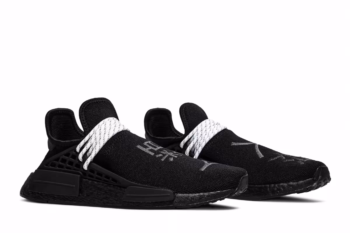 Pharrell x adidas NMD Human Race Black, view 9