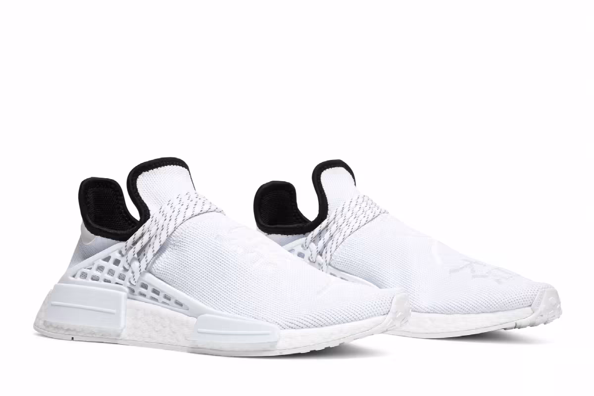Pharrell x adidas NMD Human Race White, view 9