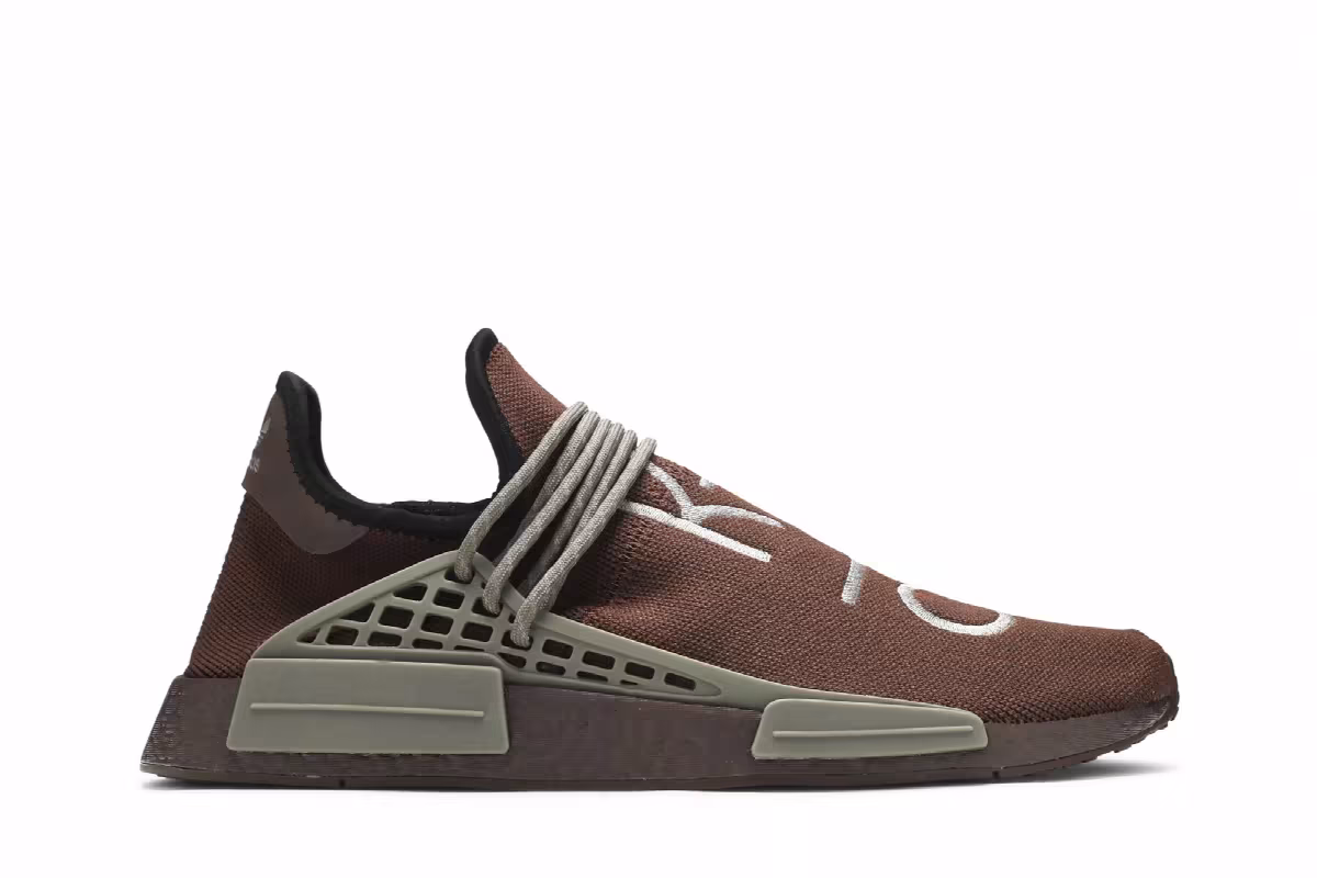 Pharrell x adidas NMD Human Race Chocolate, view 2