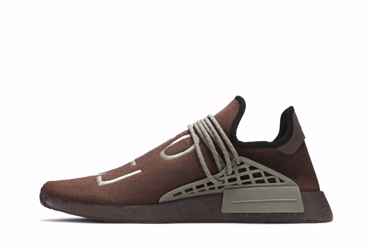 Pharrell x adidas NMD Human Race Chocolate, view 4