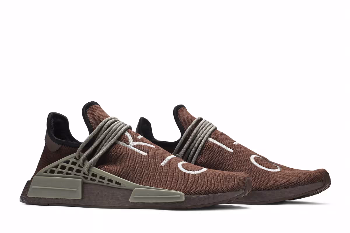 Pharrell x adidas NMD Human Race Chocolate, view 9