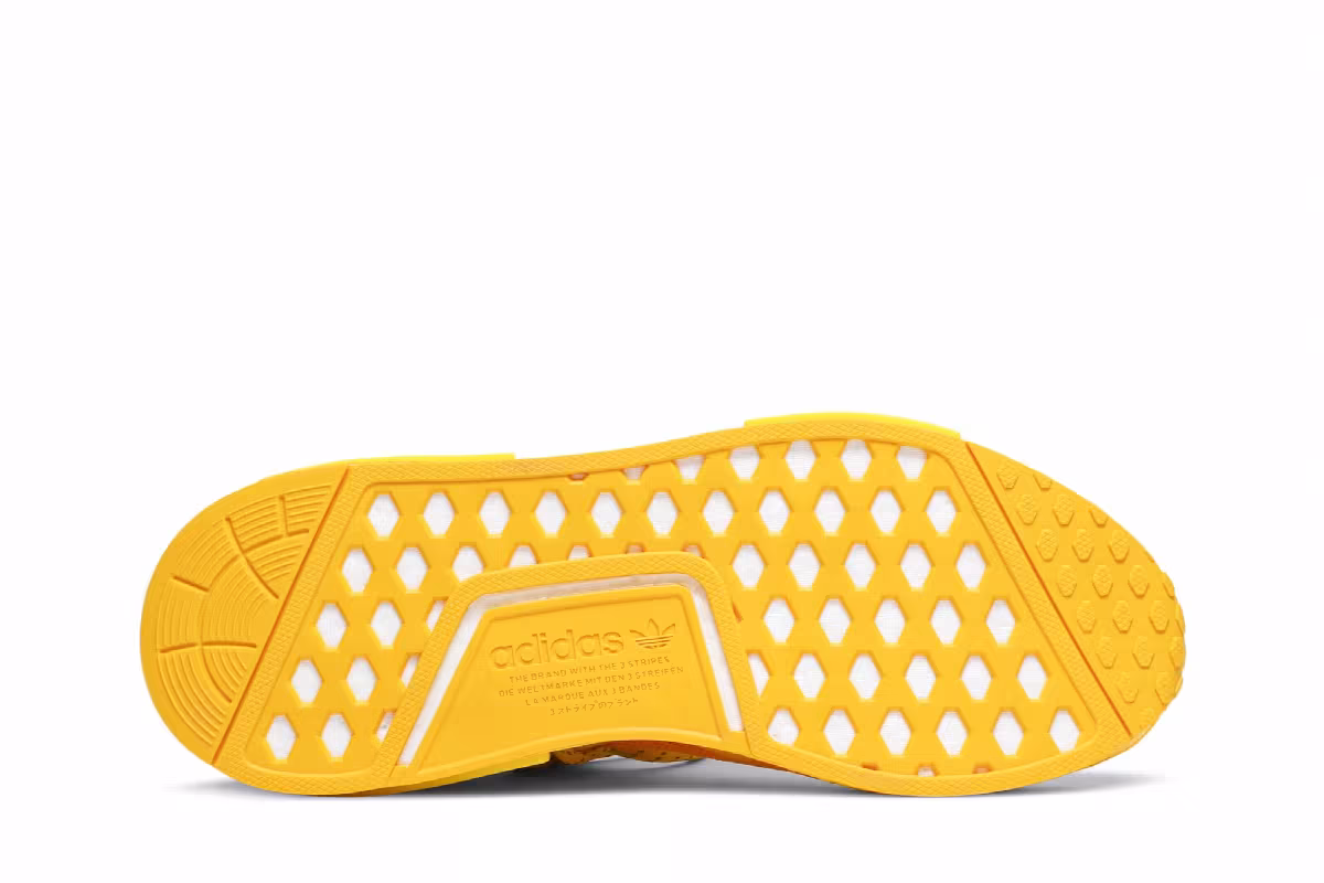 Men's Pharrell x adidas NMD Human Race Yellow, view 5