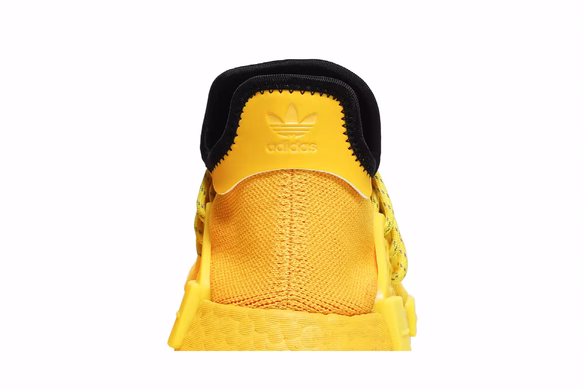 Men's Pharrell x adidas NMD Human Race Yellow, view 8