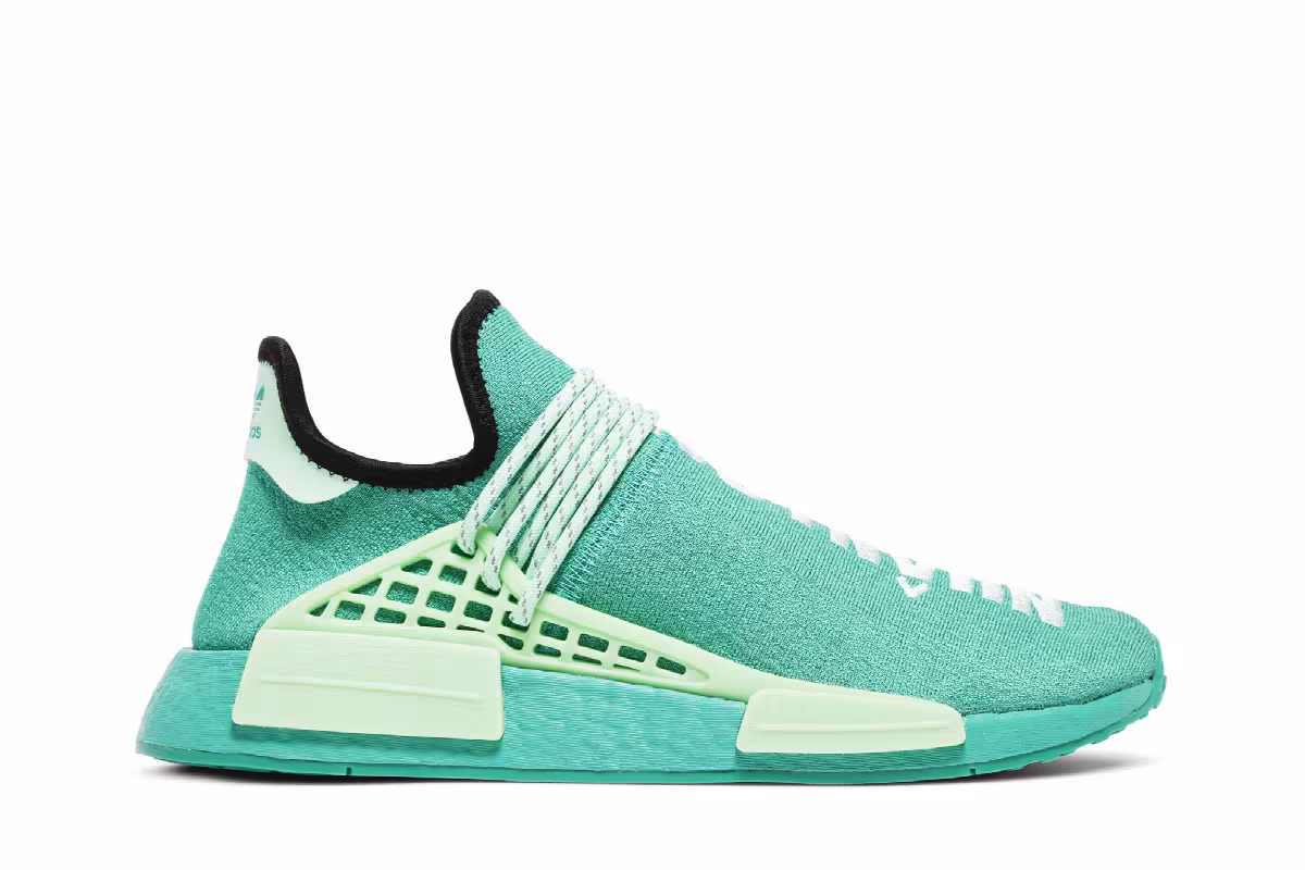 Pharrell x adidas NMD Human Race Core Green, view 2