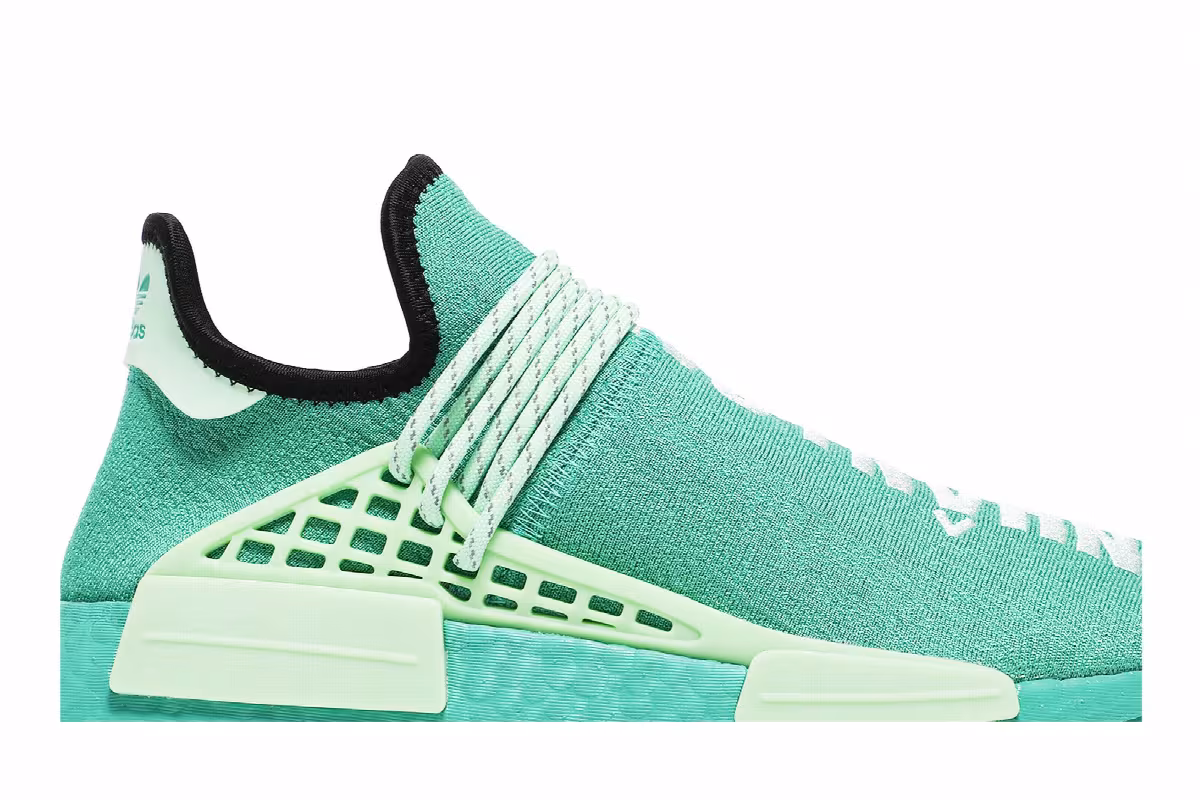 Pharrell x adidas NMD Human Race Core Green, view 3