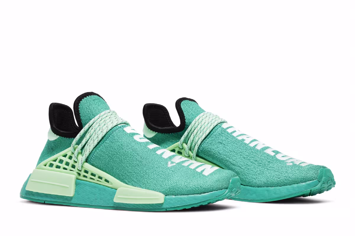 Pharrell x adidas NMD Human Race Core Green, view 9