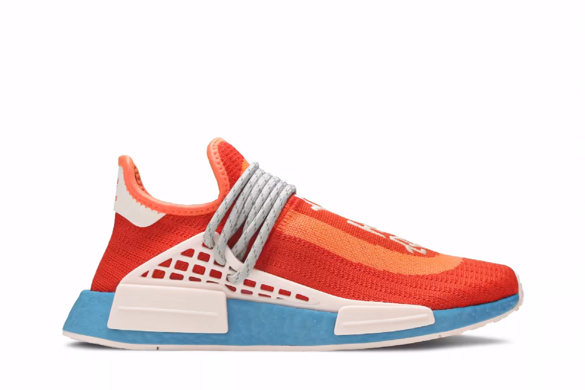 Pharrell x adidas NMD Human Race Extra Eye - Bold Orange, view 2