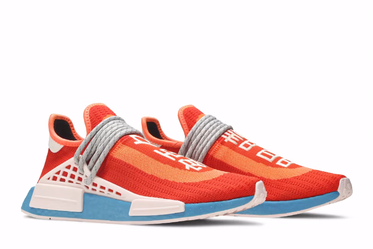 Pharrell x adidas NMD Human Race Extra Eye - Bold Orange, view 9