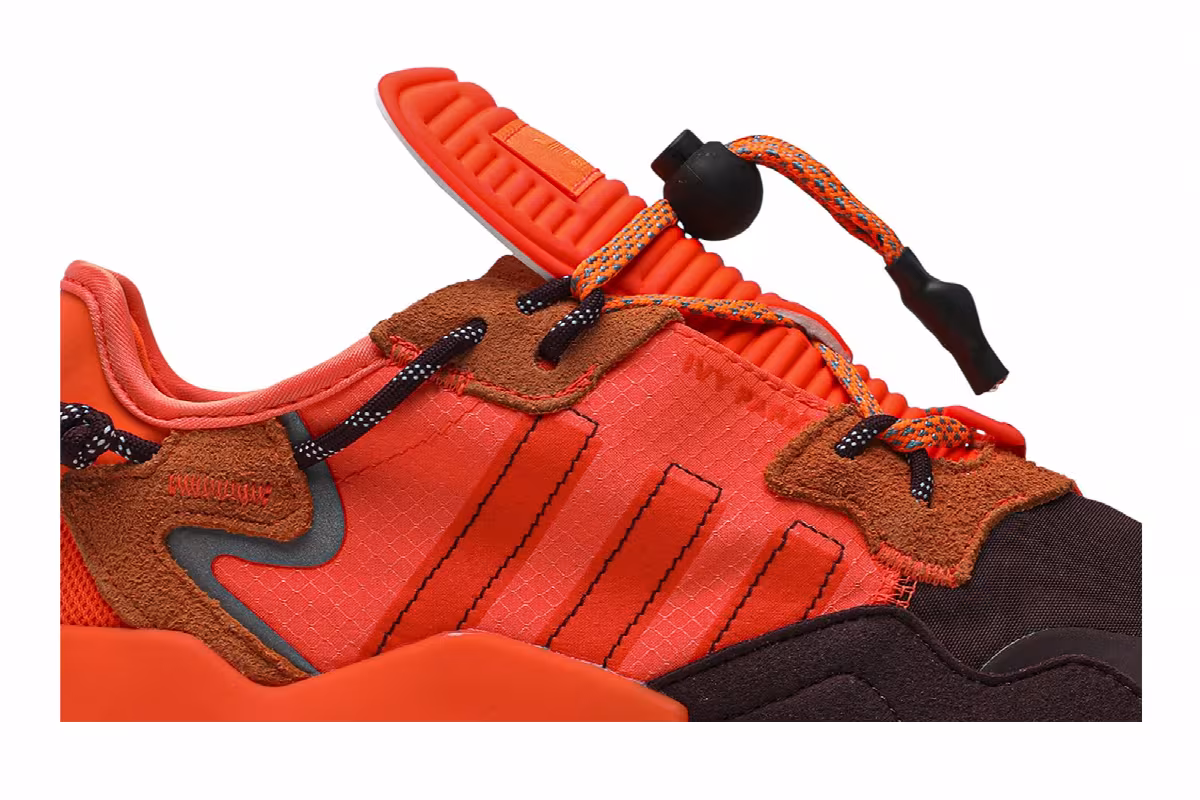 Ivy Park x adidas Nite Jogger Maroon, view 3