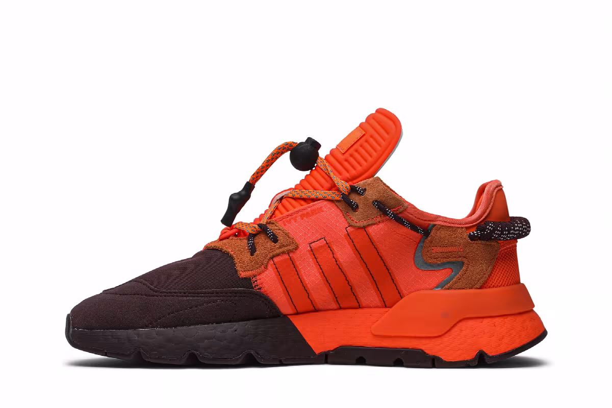 Ivy Park x adidas Nite Jogger Maroon, view 4