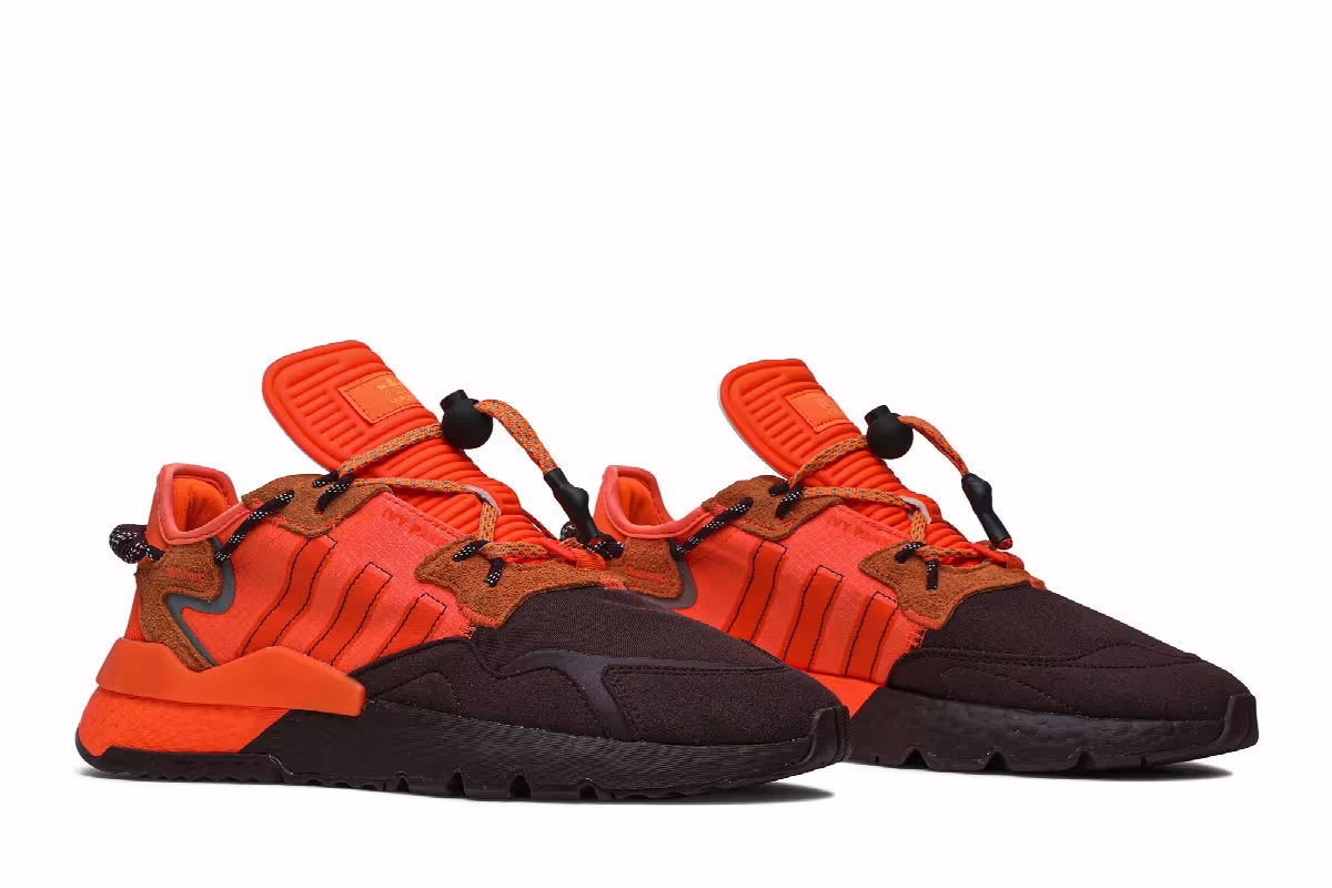 Ivy Park x adidas Nite Jogger Maroon, view 9
