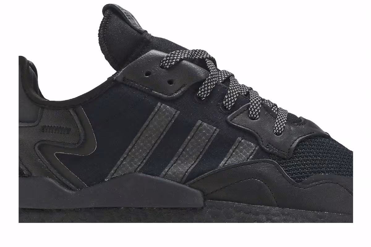 Adidas Nite Jogger Triple Black, view 3