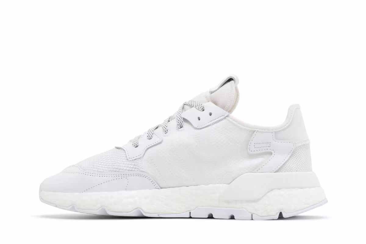 adidas Nite Jogger Triple White, view 4