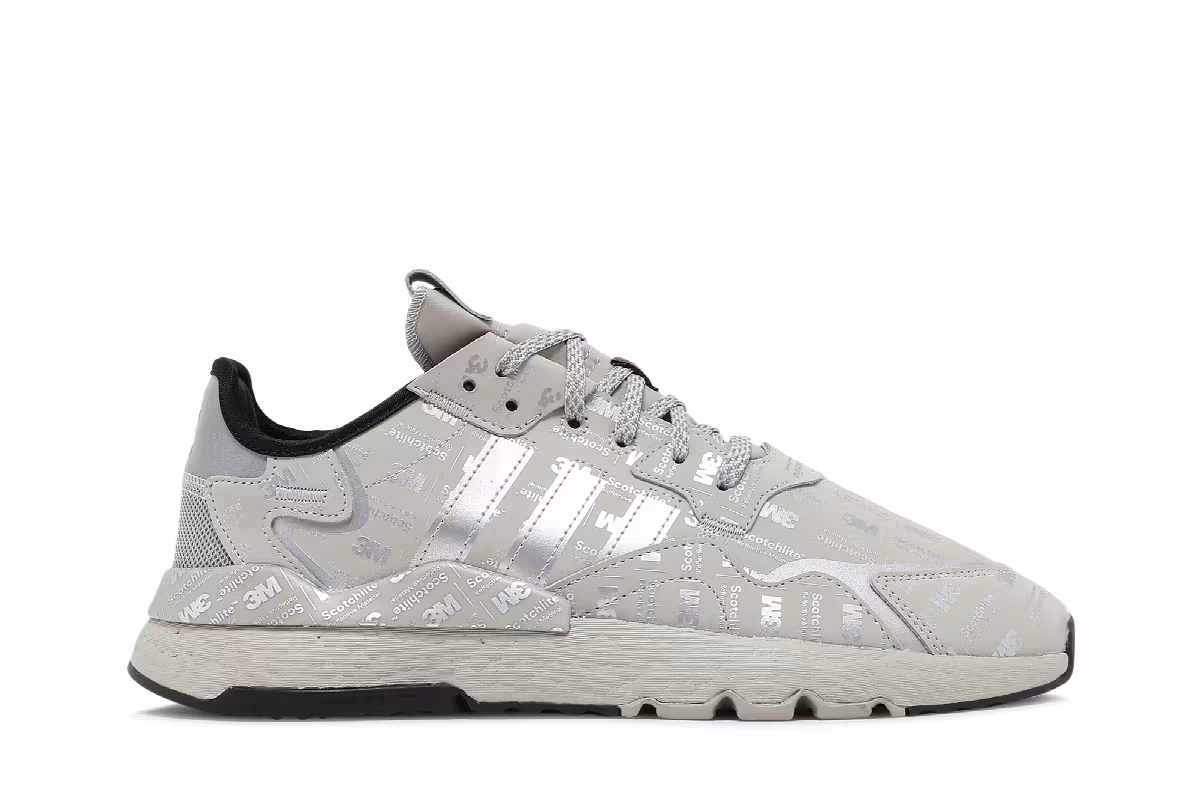 3M x adidas Nite Jogger 3M Logo Print - Metal Grey, view 2