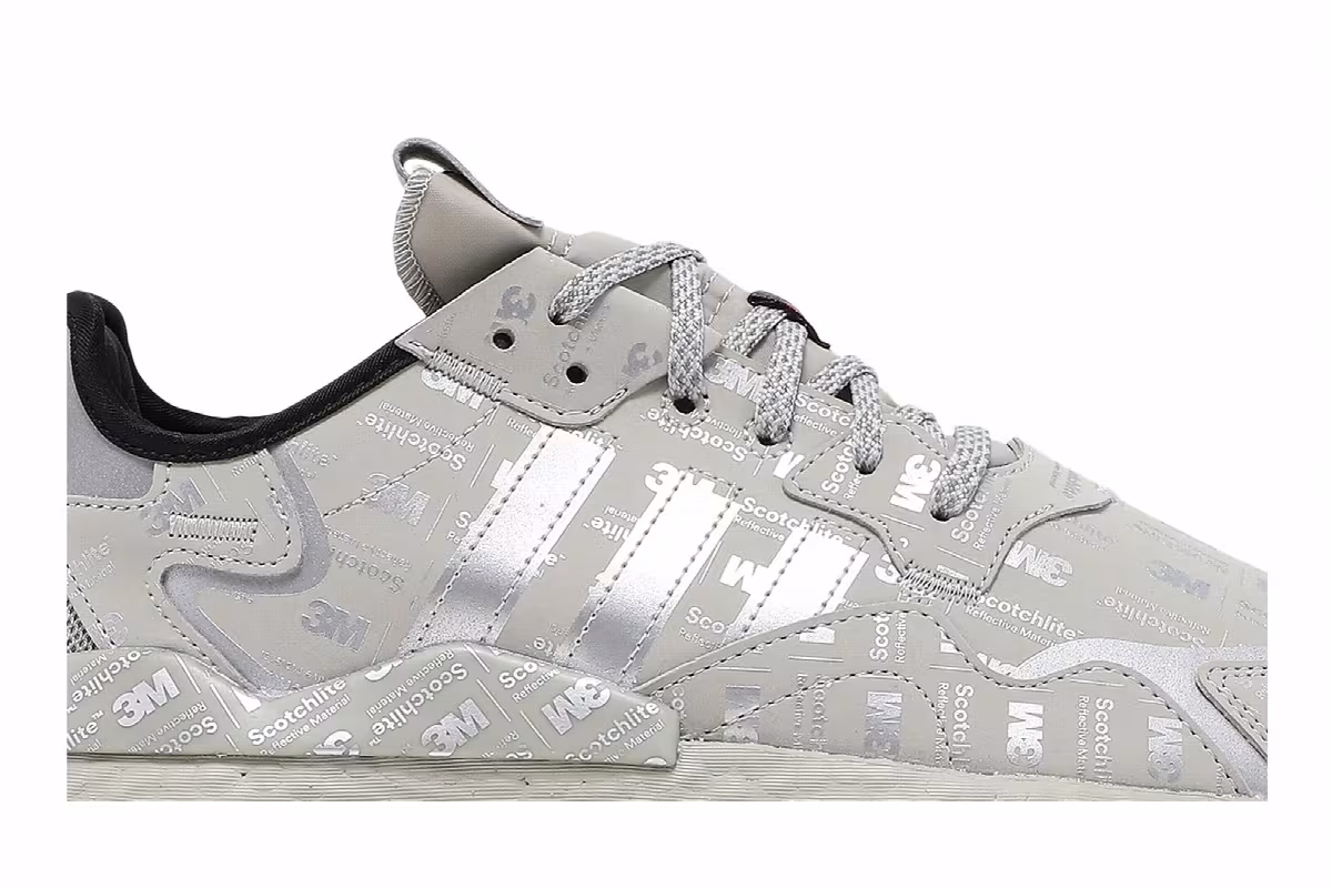 3M x adidas Nite Jogger 3M Logo Print - Metal Grey, view 3