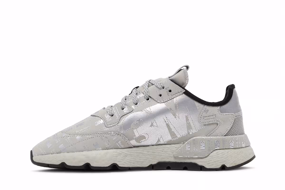 3M x adidas Nite Jogger 3M Logo Print - Metal Grey, view 4