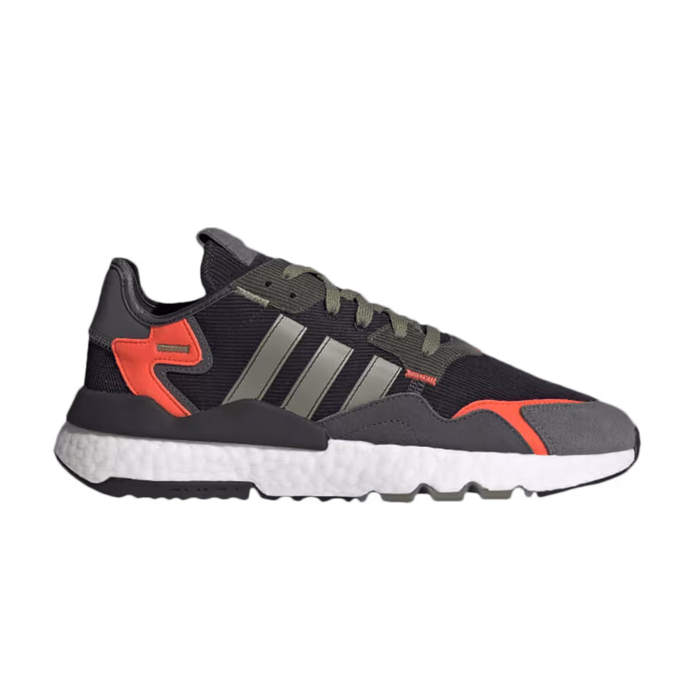 Adidas Nite Jogger Black Legacy Green