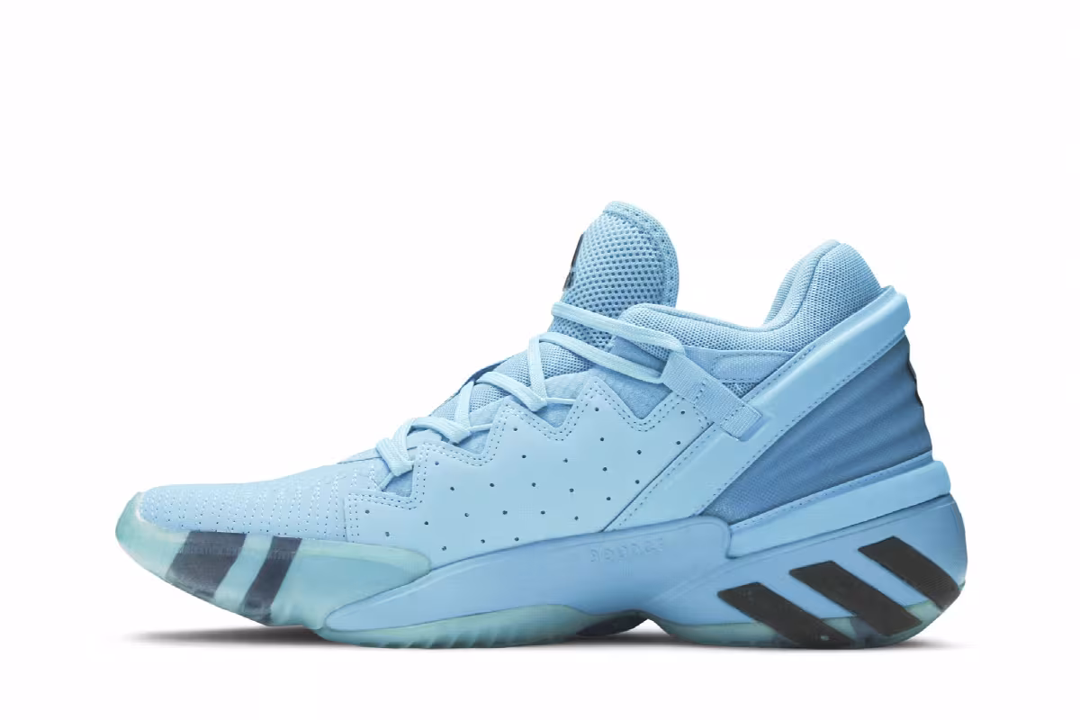 Crayola x adidas D.O.N. Issue #2 Signal Cyan, view 4