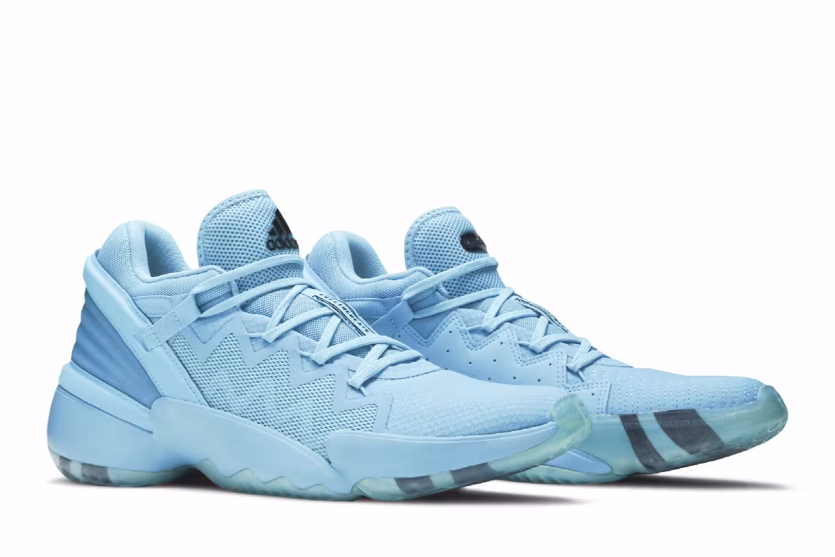 Crayola x adidas D.O.N. Issue #2 Signal Cyan, view 9