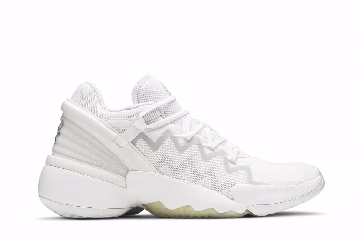 Adidas D.O.N. Issue #2 Cloud White, view 2