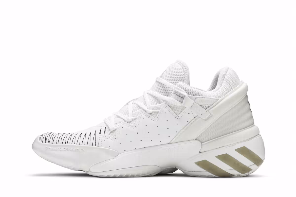 Adidas D.O.N. Issue #2 Cloud White, view 4