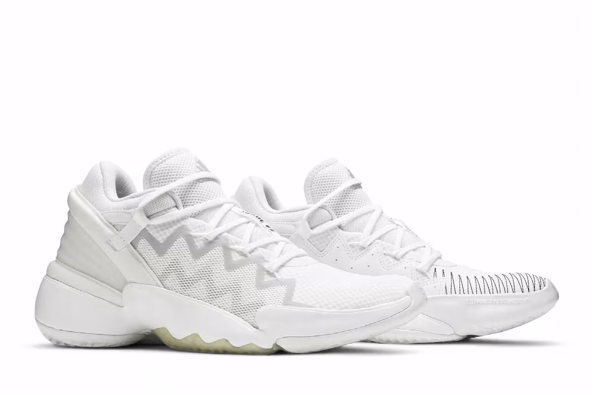 Adidas D.O.N. Issue #2 Cloud White, view 9