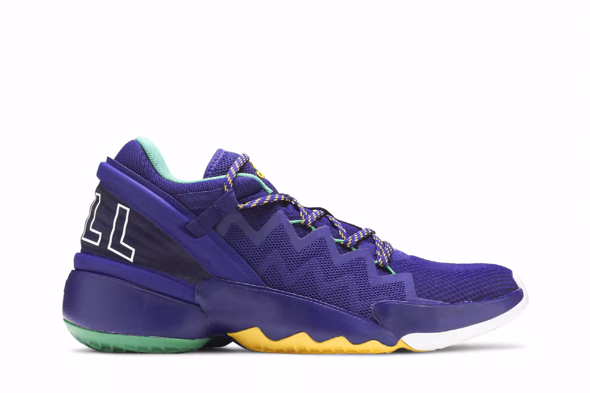 Adidas D.O.N. Issue #2 Throwback Utah Jazz, view 2