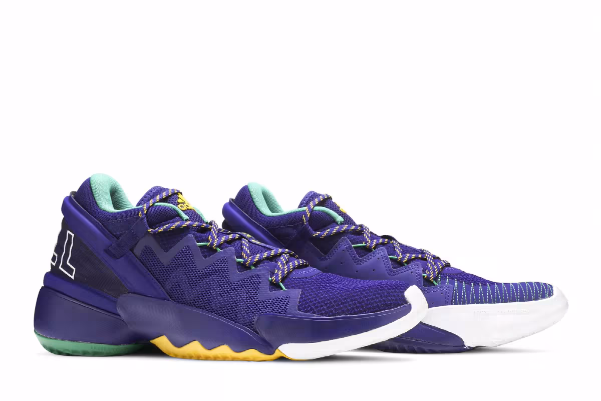 Adidas D.O.N. Issue #2 Throwback Utah Jazz, view 9